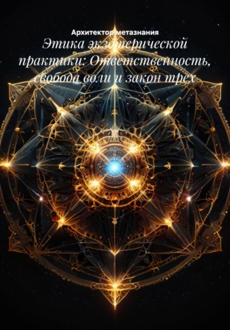 Обложка книги «Этика экзотерической практики: Ответственность, свобода воли и закон трех»