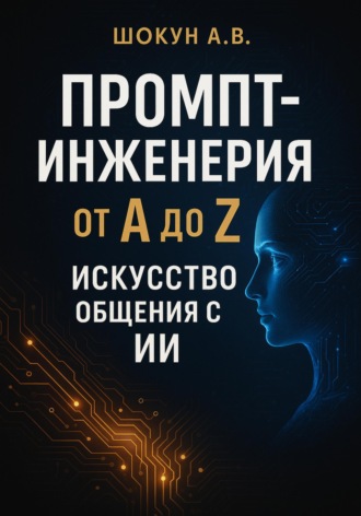 Обложка книги «Промпт-инженерия от А до Z: Искусство общения с ИИ»