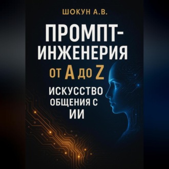 Обложка книги «Промпт-инженерия от А до Z: Искусство общения с ИИ»