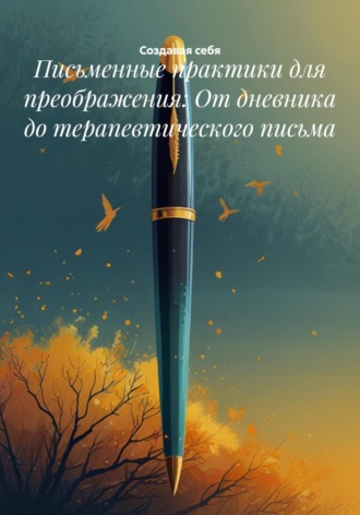 Обложка книги «Письменные практики для преображения: От дневника до терапевтического письма»