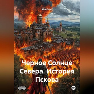 Обложка книги «Черное Солнце Севера. История Пскова»
