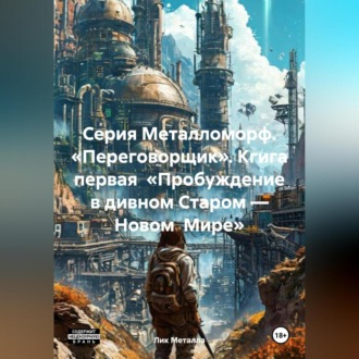 Обложка книги «Серия Металломорф. «Переговорщик». Кгига первая «Пробуждение в дивном Старом – Новом Мире»»