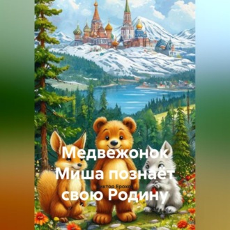 Обложка книги «Медвежонок Миша познаёт свою Родину»