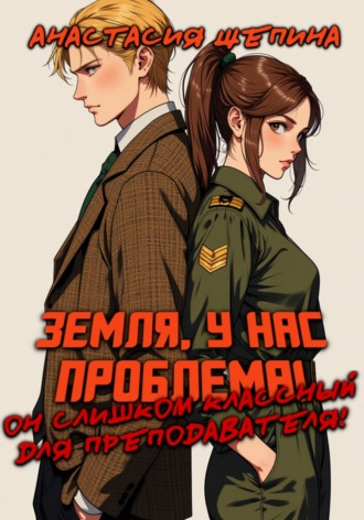 Обложка книги «Земля, у нас проблема: он слишком классный для преподавателя!»
