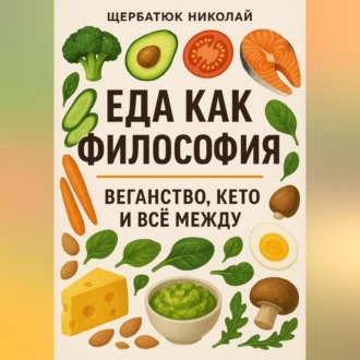 Обложка книги «Еда как философия: Веганство, Кето и все между»