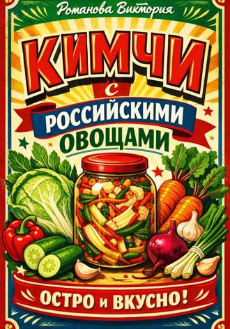 Обложка книги «Кимчи с российскими овощами»