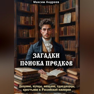 Обложка книги «Загадки поиска предков: дворяне, купцы, мещане, однодворцы, крестьяне в Российской империи»