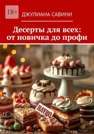 Обложка книги «Десерты для всех: от новичка до профи»