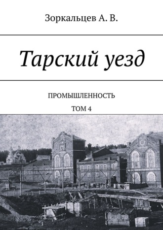 Обложка книги «Тарский уезд. Промышленность. Том 4»