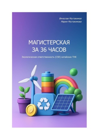 Обложка книги «Магистерская за 36 часов. Экологическая ответственность (CSR) китайских ТНК»