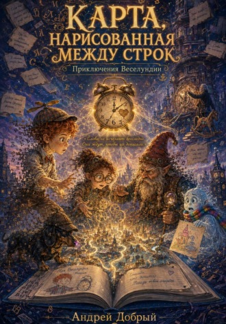 Обложка книги «Карта, нарисованная между строк»