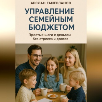 Обложка книги «Управление семейным бюджетом. Простые шаги к деньгам без стресса и долгов.»