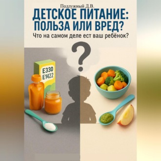 Обложка книги «Детское питание: польза или вред? Что на самом деле ест ваш ребёнок?»