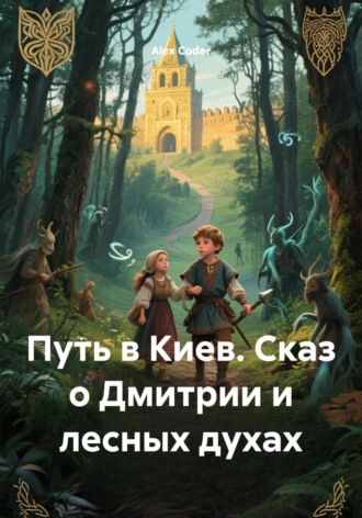Обложка книги «Путь в Киев. Сказ о Дмитрии и лесных духах»
