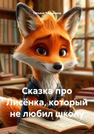 Обложка книги «Сказка про Лисёнка, который не любил школу»