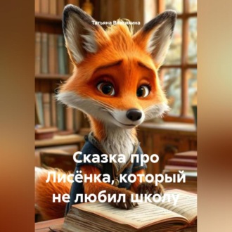 Обложка книги «Сказка про Лисёнка, который не любил школу»