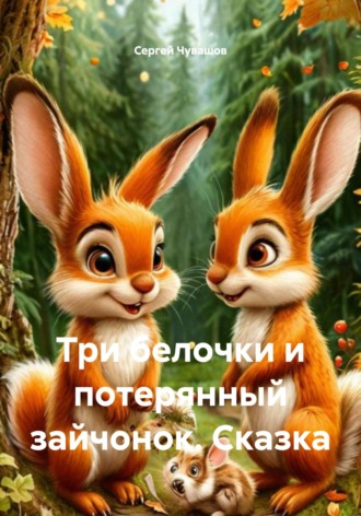 Обложка книги «Три белочки и потерянный зайчонок. Сказка»