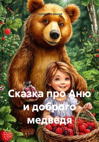 Обложка книги «Сказка про Аню и доброго медведя»