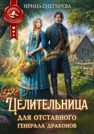 Обложка книги «Целительница для отставного генерала драконов»