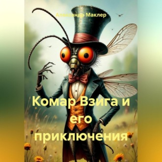 Обложка книги «Комар Взига и его приключения»