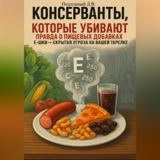 Обложка книги «Консерванты, которые убивают: правда о пищевых добавках. Е-шки – скрытая угроза на вашей тарелке»