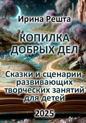 Обложка книги «Копилка добрых дел. Сказки и сценарии развивающих творческих занятий для детей»