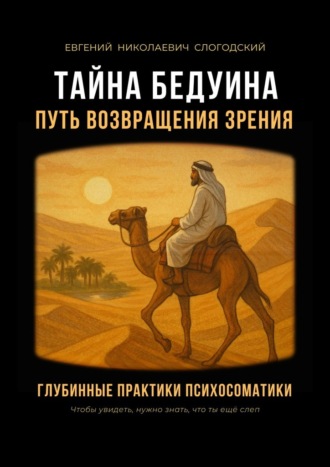 Обложка книги «Тайна бедуина. Путь возвращения зрения. Глубинные практики психосоматики»