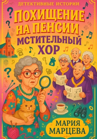 Обложка книги «Детективные истории: Похищение на пенсии и мстительный хор»