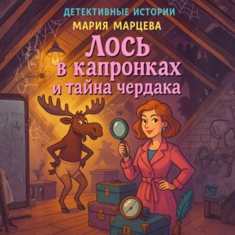 Обложка книги «Детективные истории: Лось в капронках и тайна чердака.»