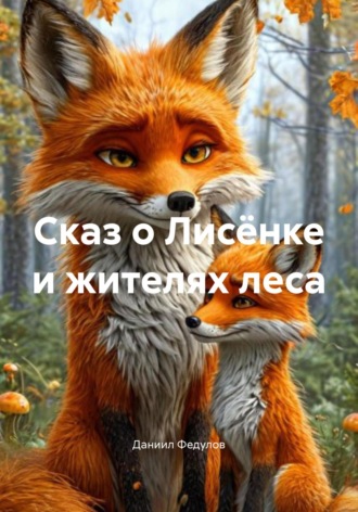 Обложка книги «Сказ о Лисёнке и жителях леса»