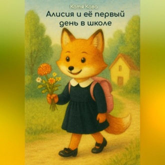 Обложка книги «Алисия и её первый день в школе»