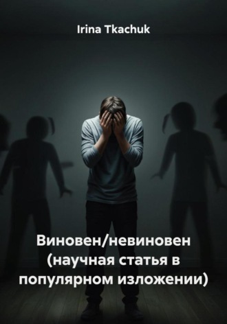 Обложка книги «Виновен/невиновен (научная статья в популярном изложении)»