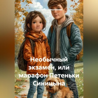 Обложка книги «Необычный экзамен, или марафон Петеньки Синицына»