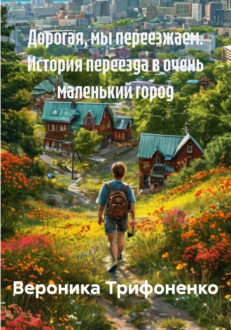Обложка книги «Дорогая, мы переезжаем. История переезда в очень маленький город»