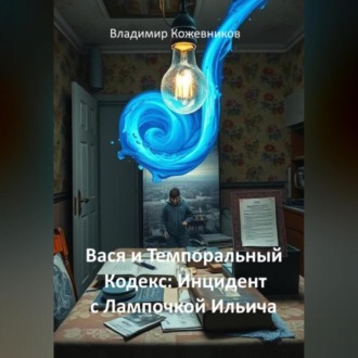 Обложка книги «Вася и Темпоральный Кодекс: Инцидент с Лампочкой Ильича»