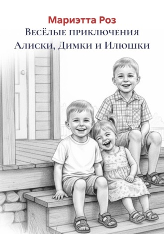 Обложка книги «Весёлые приключения Алиски, Димки и Илюшки»