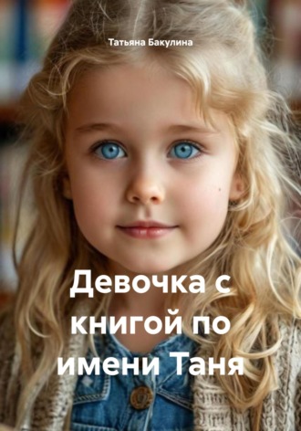 Обложка книги «Девочка с книгой по имени Таня»