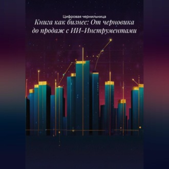 Обложка книги «Книга как бизнес: От черновика до продаж с ИИ-Инструментами»