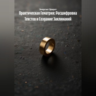 Обложка книги «Практическая Гематрия: Расшифровка Текстов и Создание Заклинаний»