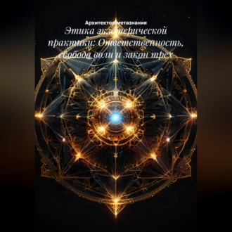 Обложка книги «Этика экзотерической практики: Ответственность, свобода воли и закон трех»