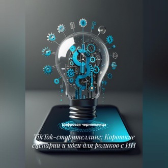 Обложка книги «TikTok-сторителлинг: Короткие сценарии и идеи для роликов с ИИ»