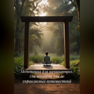 Обложка книги «Медитация для начинающих: От тишины ума до управляемых путешествий»