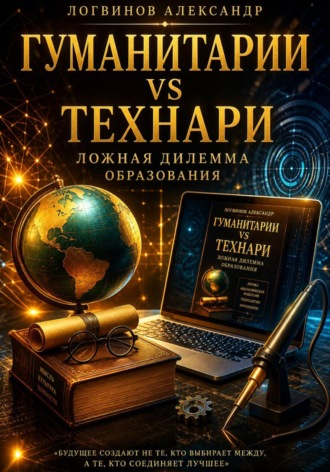 Обложка книги «Гуманитарии vs технари: ложная дилемма образования»