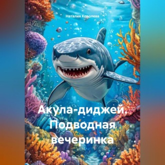 Обложка книги «Акула-диджей. Подводная вечеринка.»