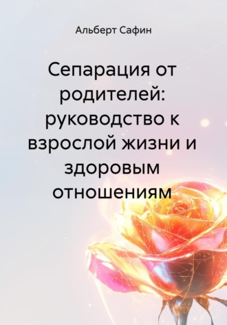 Обложка книги «Сепарация от родителей: руководство к взрослой жизни и здоровым отношениям»