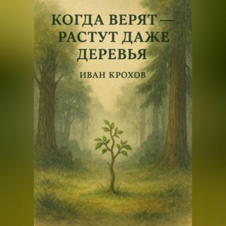 Обложка книги «Когда верят – растут даже деревья»