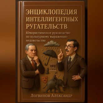 Обложка книги «Энциклопедия интеллигентных ругательств Юмористическое руководство по культурному выражению недовольства»