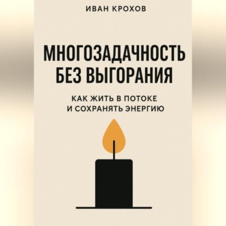 Обложка книги «Многозадачность без выгорания: как жить в потоке и сохранять энергию»