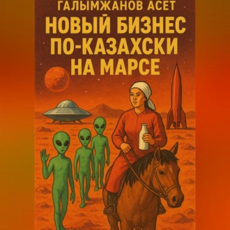 Обложка книги «Новый бизнес по-казахски на марсе»