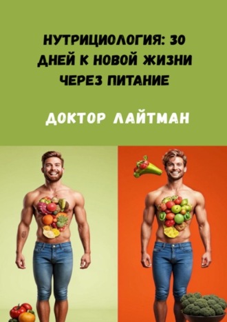Обложка книги «Нутрициология: 30 дней к новой жизни через питание»